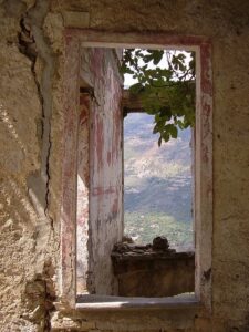 La ventana de leer poesía.